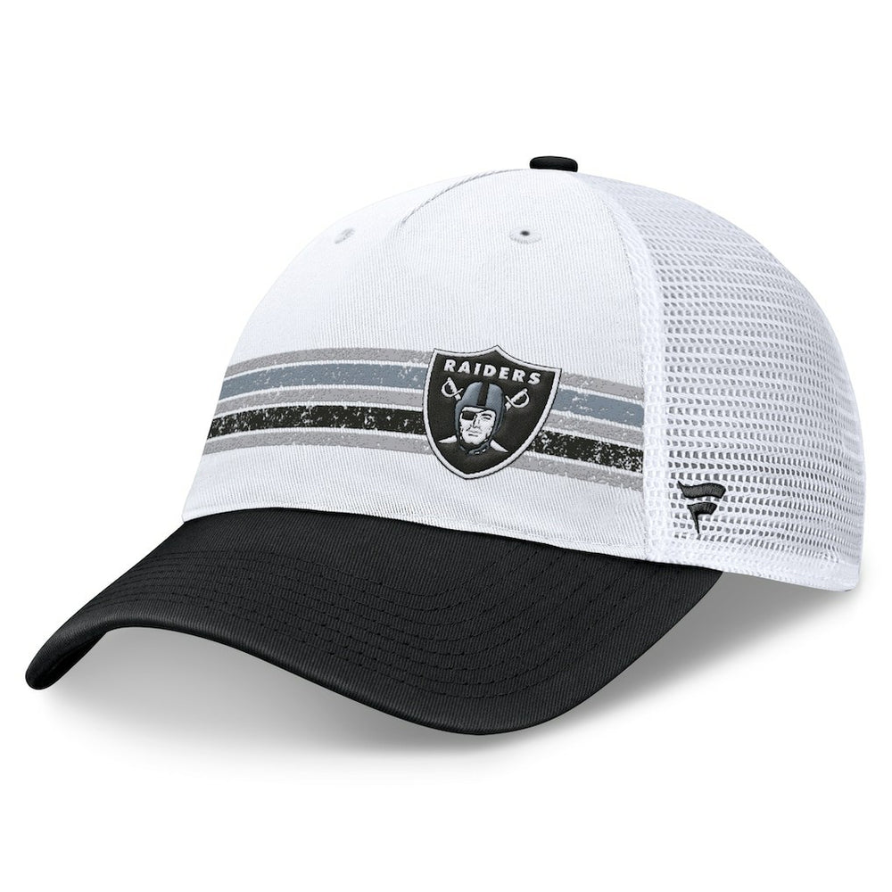 Las Vegas Raiders Flawless Stripe Adjustable Hat | NFL Online