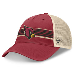 Arizona Cardinals Center Stripe Trucker Adjustable Hat | NFL US