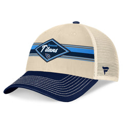 Tennessee Titans Diamond Stripe Trucker Adjustable Hat | NFL Hot
