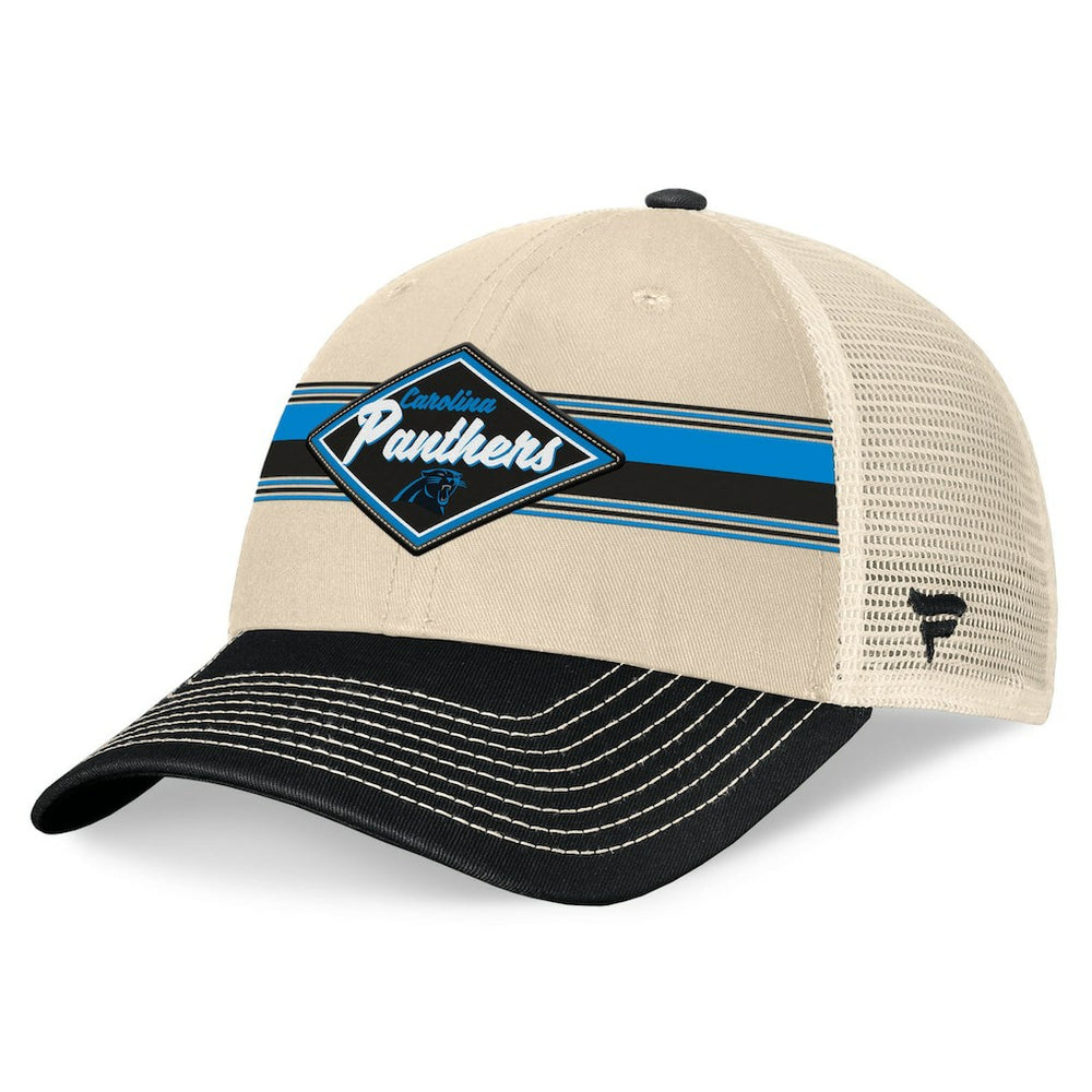 Carolina Panthers Diamond Stripe Trucker Adjustable Hat | NFL Near me