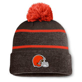 Cleveland Browns Holding Cuffed Knit Hat with Pom | NFL New