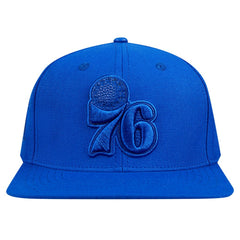 Royal Philadelphia 76ers Pro Standard Triple Tonal Snapback Hat | NBA
