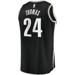 Black Cam Thomas Brooklyn Nets Big & Tall Fast Break Player Jersey | NBA