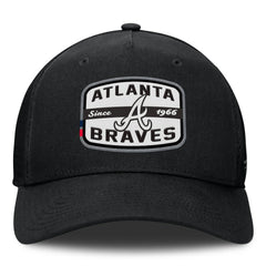 Atlanta Braves Fanatics Team Patch A-Frame Trucker Snapback Hat - MLB Hats