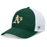 Athletics Fanatics Fundamental A-Frame Adjustable Hat - MLB Hats
