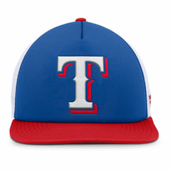 Texas Rangers Fanatics Fundamental Foam Front Snapback Hat - MLB Hats