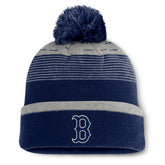 Boston Red Sox Fanatics Fundamental Gradient Cuffed Knit Hat with Pom - MLB Hats