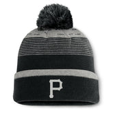 Pittsburgh Pirates Fanatics Fundamental Gradient Cuffed Knit Hat with Pom - MLB Hats