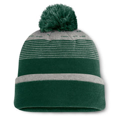 Athletics Fanatics Fundamental Gradient Cuffed Knit Hat with Pom - MLB Hats