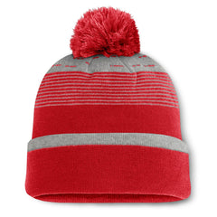 St. Louis Cardinals Fanatics Fundamental Gradient Cuffed Knit Hat with Pom - MLB Hats