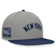 New York Yankees Fanatics Fundamental Two-Tone Fitted Hat - MLB Hats