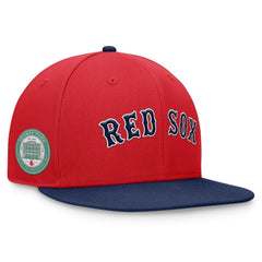 Boston Red Sox Fanatics Fundamental Two-Tone Fitted Hat - MLB Hats