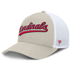 St. Louis Cardinals Fanatics Heritage Light Khaki A-Frame Adjustable Hat - MLB Hats