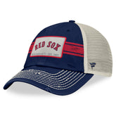 Boston Red Sox Fanatics Heritage Stripe Trucker Adjustable Hat - MLB Hats