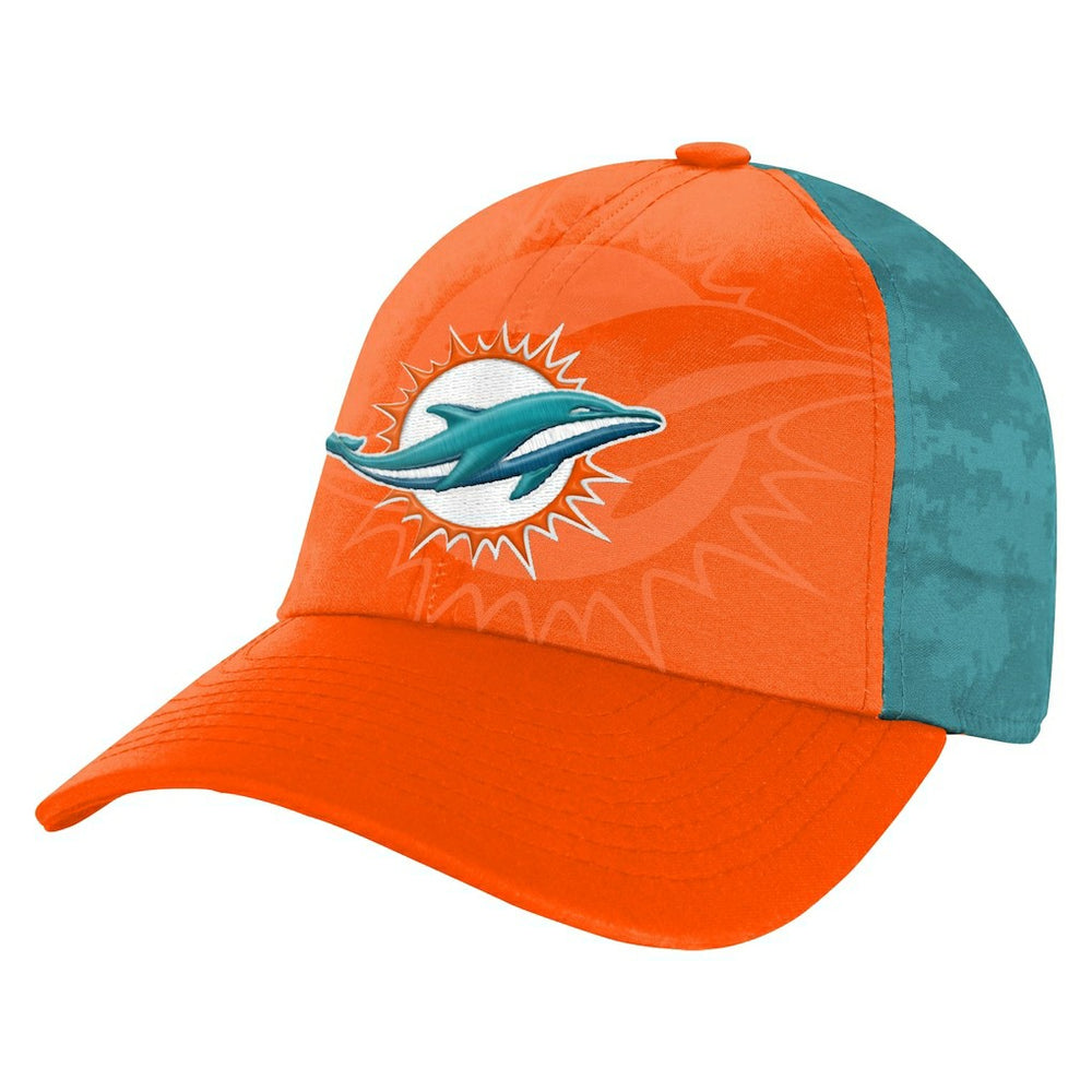 Miami Dolphins Youth Combine Two-Tone Adjustable Hat | NFL Sale