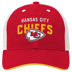 Kansas City Chiefs Youth Core Lockup Trucker Adjustable Hat | NFL Online