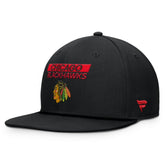 Chicago Blackhawks Fanatics Authentic Pro Prime Snapback Hat - NHL Hats