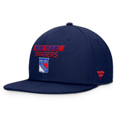 New York Rangers Fanatics Authentic Pro Prime Snapback Hat - NHL Hats