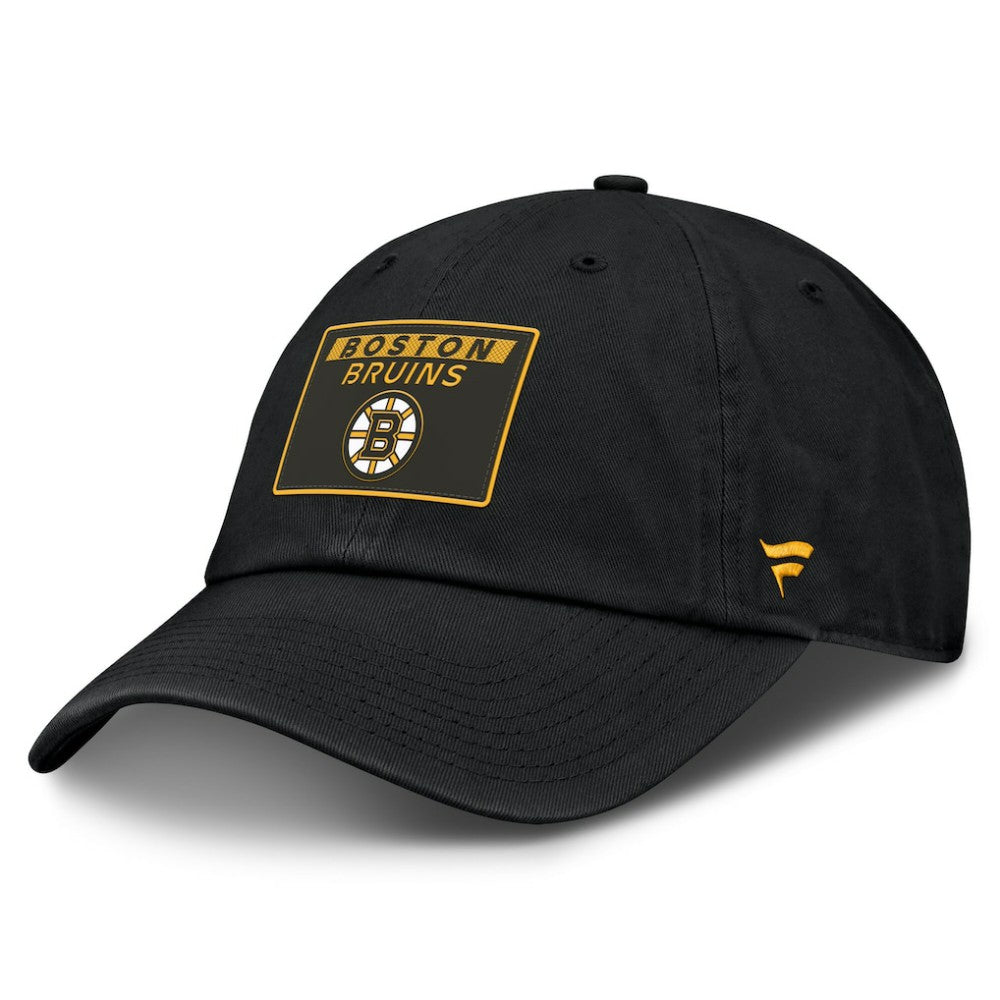 Boston Bruins Fanatics Authentic Pro Prime Adjustable Hat - NHL Hats