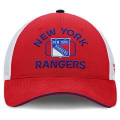 New York Rangers Fanatics Authentic Pro Rink Trucker Hat - NHL Hats