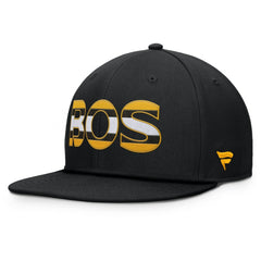 Boston Bruins Fanatics Authentic Pro Rink Snapback Hat - NHL Hats