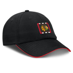 Chicago Blackhawks Fanatics Authentic Pro Ripstop Adjustable Hat - NHL Hats