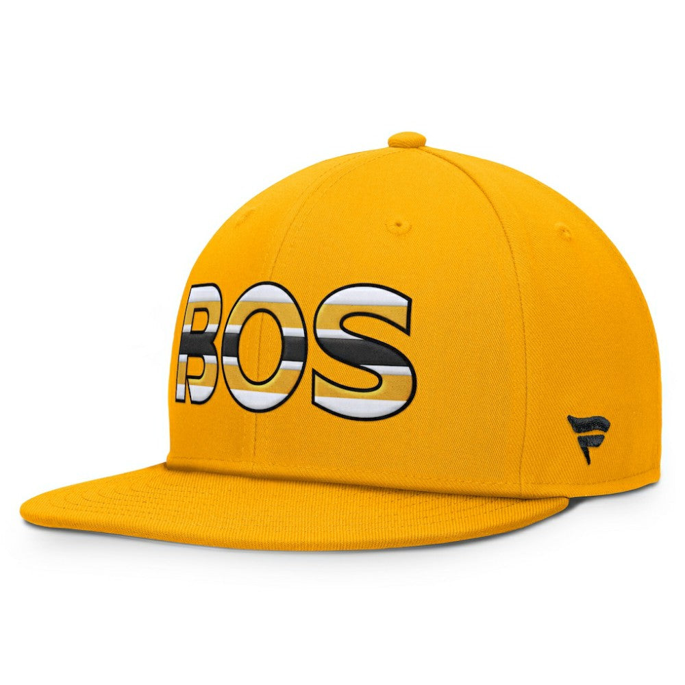Boston Bruins Fanatics Authentic Pro Team Rink Snapback Hat - NHL Hats