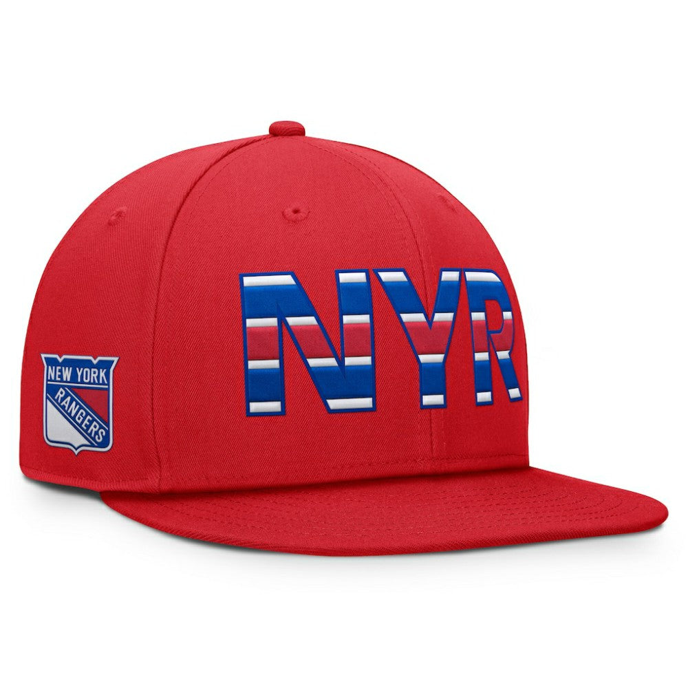 New York Rangers Fanatics Authentic Pro Team Rink Snapback Hat - NHL Hats