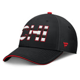 Chicago Blackhawks Fanatics Authentic Pro Rink Team Code Flex Hat - NHL Hats