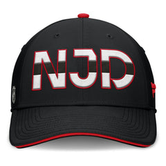 New Jersey Devils Fanatics Authentic Pro Rink Team Code Flex Hat - NHL Jerseys