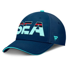 Seattle Kraken Fanatics Authentic Pro Rink Team Code Flex Hat - NHL Hats