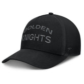 Vegas Golden Knights Fanatics Authentic Pro Road Stack Text A-Frame Adjustable Hat - NHL Hats