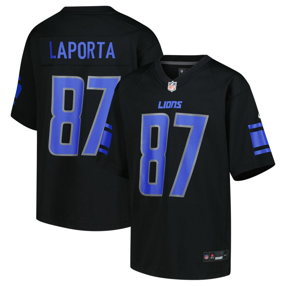 Detroit Lions Sam LaPorta Youth Game Jersey | NFL Outlet