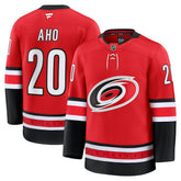 Sebastian Aho Carolina Hurricanes Fanatics Alternate Premium Jersey - NHL Jerseys