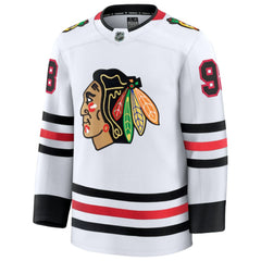 Connor Bedard Chicago Blackhawks Fanatics Away Premium Jersey - NHL Jerseys