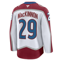 Nathan MacKinnon Colorado Avalanche Fanatics Away Premium Jersey - NHL Jerseys
