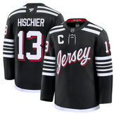 Nico Hischier New Jersey Devils Fanatics Alternate Premium Jersey - NHL Jerseys