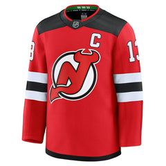 Nico Hischier New Jersey Devils Fanatics Home Premium Jersey - NHL Jerseys