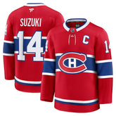 Nick Suzuki Montreal Canadiens Fanatics Home Premium Jersey - NHL Jerseys