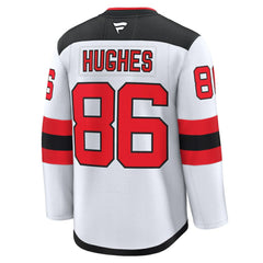 Jack Hughes New Jersey Devils Fanatics Away Premium Jersey - NHL Jerseys