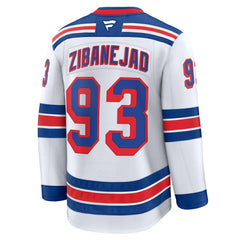 Mika Zibanejad New York Rangers Fanatics Away Premium Jersey - NHL Jerseys