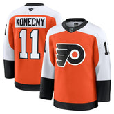Travis Konecny Philadelphia Flyers Fanatics Home Premium Jersey - NHL Jerseys