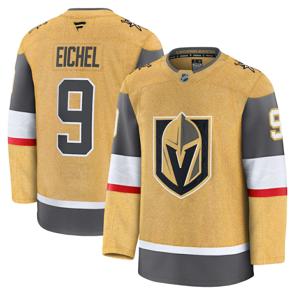 Jack Eichel Vegas Golden Knights Fanatics Home Premium Jersey - NHL Jerseys