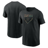 Miami Marlins Nike Camo T-Shirt - MLB T-shirts