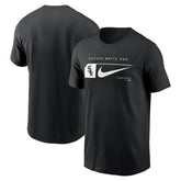 Chicago White Sox Nike Fashion Graphic Swoosh T-Shirt - MLB T-shirts