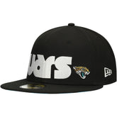 Jacksonville Jaguars Checkered Undervisor 59FIFTY Fitted Hat | NFL Outlet