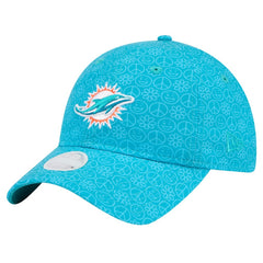 Miami Dolphins Women's Smiley 9TWENTY Adjustable Hat | NFL Sale