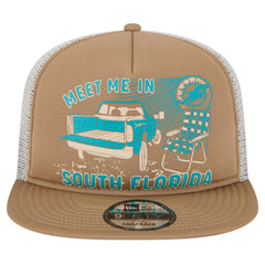 Miami Dolphins Meet Me 9FIFTY Snapback Hat | NFL US