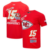 Kansas City Chiefs Patrick Mahomes Pro Standard Fast Lane Name & Number Player T-Shirt | NFL Discount