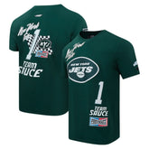 New York Jets Ahmad Sauce Gardner Pro Standard Fast Lane Name & Number Player T-Shirt | NFL Discount